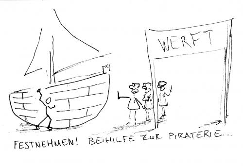 Cartoon: PirateBay (medium) by piratis tagged piratebay,urteil,schweden