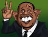 Cartoon: forrest whitaker (small) by grant tagged forrest,whitaker,caricature