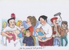 Cartoon: FLASHMOB (small) by secretcircle tagged flashmob,breast,feeding