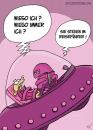 Cartoon: Alien Reise (small) by mil tagged alien,ufo,mann,entführung,reise,reiseführer,frage,antwort