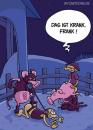 Cartoon: Krank (small) by mil tagged schwein,sau,sex,sodomie,domina,leder,fetisch,abneigung,vorliebe,spaß,land,bauernhof