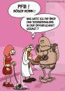 Cartoon: Schlecht erzogen (small) by mil tagged roboter robbi professor hund frau strahl tod mil