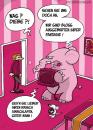 Cartoon: Trickdiebe (small) by mil tagged einbruch,diebstahl,rosa,elefant,maus,bluff,mann,rausch,mil