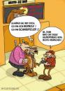 Cartoon: Werwolf-Test (small) by mil tagged werwolf,schauspieler,kugel,film,mil,
