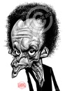 Cartoon: Miles Davis (small) by Russ Cook tagged miles,davis,caricature,drawing,karikatur,karikaturen,illustration,zeichnung,jazz,trumpet,band,leader,america,american,musician,be,bop,photoshop,wacom,cintiq