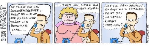 Cartoon: Emanzipation (medium) by Toonmix tagged emanzipation,männer,frauen,horst,rollentausch