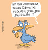 Cartoon: Dreikopfente (small) by Toonmix tagged toonmix,cartoon