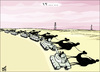 Cartoon: arab tanks (small) by samir alramahi tagged arab,revelutions,ramahi,cartoon