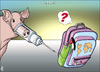 Cartoon: h1n1  in Jordan (small) by samir alramahi tagged h1n1,jordan,arab,ramahi