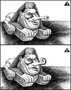 Cartoon: mubarak (small) by samir alramahi tagged arab egypt revelution ramahi cartoon