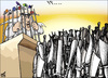 Cartoon: vote for me (small) by samir alramahi tagged jordan,arab,ramahi,cartoon,democracy