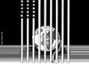 Cartoon: world jail (small) by samir alramahi tagged world,globe,us,ramahi,map,politics