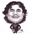 Cartoon: AR Rahman (small) by jkaraparambil tagged ar rahman oscar winner grammy award joseph karaparambil jkaraparambil
