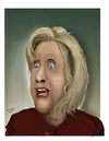 Cartoon: Hillary (small) by sziwery tagged clinton