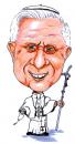 Cartoon: Pope Benedict XVI (small) by PaulN420 tagged pope,vatican,catholic