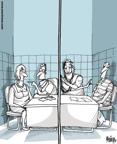 Cartoon: Curiosidad medica (medium) by martirena tagged curiosidad,medica
