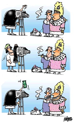 Cartoon: Interes (medium) by martirena tagged interes