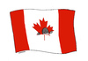 Cartoon: Canada Terrorism (small) by martirena tagged ottawa,attak,canada,terrorism