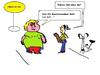 Cartoon: Fitnesscenter (small) by tristanactor tagged fitness,fitnesscenter,fragen,dumme
