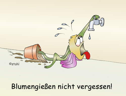 Cartoon: Blumengießen nicht vergessen (medium) by wista tagged blumen,gießen,blumengießen,vergessen,garten,gärtner,trocken,trockenheit,hitze,sommer,sommerhitze,hitzerekord,wasser,gießkanne,schlauch,spritzen,wässern,gartenschlauch,topf,topfpflanzen,pflanzen,baum,bäume,hitzestress,blumen,gießen,blumengießen,vergessen,garten,gärtner,trocken,trockenheit,hitze,sommer,sommerhitze,hitzerekord,wasser,gießkanne,schlauch,spritzen,wässern,gartenschlauch,topf,topfpflanzen,pflanzen,baum,bäume,hitzestress