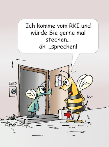 Cartoon: Impfinformation (medium) by wista tagged impfen,robert,koch,institut,corona,impfung,information,impfzentren,impfgegner,nebenwirkungen,impfstoff,stechen,spritze,virus,pandemie,immun,immunität,genesen,geimpft,getestet,testzentrum,test,coronatest,inzidenz,coronaleugner,viren,variante