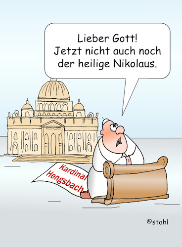 Cartoon: Missbrauchsvorwürfe (medium) by wista tagged hengsbach,kardinal,bistum,essen,dom,kinder,jugendliche,missbrauch,missbrauchsvorwürfe,katholische,kirche,katholiken,heilige,scheinheilige,heiliger,nikolaus,papst,vatikan,aufarbeitung,skulptur,personenkult,hengsbach,kardinal,bistum,essen,dom,kinder,jugendliche,missbrauch,missbrauchsvorwürfe,katholische,kirche,katholiken,heilige,scheinheilige,heiliger,nikolaus,papst,vatikan,aufarbeitung,skulptur,personenkult