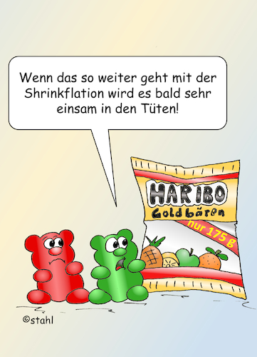 Shrinkflation bei Haribo