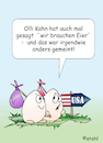 Cartoon: Eier für die USA (small) by wista tagged ei,eier,mangel,eierpreis,farmer,huhn,hühner,hühnerfarm,teuer,teuerung,vogelgrippe,dollar,preis,usa,amerika,donald,trump,olli,oliver,kahn,wir,brauchen,fußball,dfb,fc,bayern,deutschland,deutsche,nationalelf,leistung
