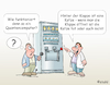 Cartoon: Quantencomputer für Einsteiger (small) by wista tagged computer,quantencomputer,supercomputer,schrödingers,katze,bit,qbit,quant,quanten,überlagerung,superposition,verschränkung,entanglement,tunneleffekt,erklärung,erklären,einfach,wissenschaft,journalist,wissenschaftsjournalismus,frage,antwort