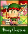 Cartoon: Merry Xmas (small) by kellerac tagged cartoon elf elves merry christmas xmas navidad mexico