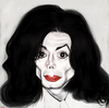 Cartoon: Michael Jackson - Tribute (small) by Ausgezeichnet tagged michael,jackson,caricature,karikatur,freak,mug,shot,irony,king,of,pop