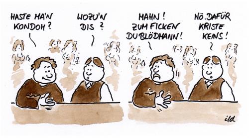 Cartoon: Kondom (medium) by achecht tagged kondom,geschlechtsverkehr,verhütung