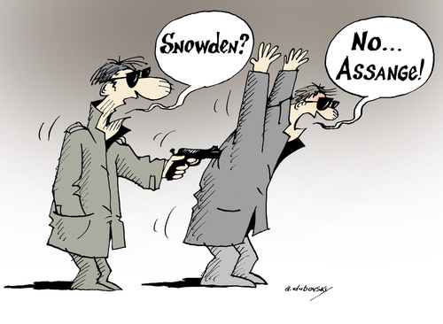 Cartoon: the life of secret agents (medium) by Dubovsky Alexander tagged intelligence,espionage,politics