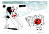 Cartoon: Dracula (small) by Dubovsky Alexander tagged dracula meeting