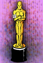 Cartoon: Oscar (small) by Dubovsky Alexander tagged oskar,cinema,awards