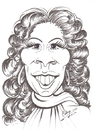 Cartoon: Angela Bassett (small) by cabap tagged caricature