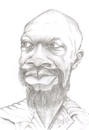 Cartoon: Isaac Hayes (small) by cabap tagged caricature