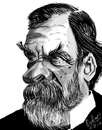 Cartoon: Louis Pasteur (small) by cabap tagged ipad,caricature
