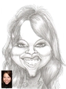 Cartoon: Natalie a caricaturefriend (small) by cabap tagged caricature