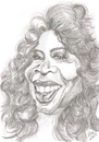Cartoon: Oprah Winfrey (small) by cabap tagged caricature