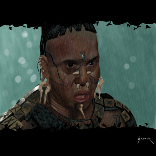 Cartoon: apocalypto (medium) by szomorab tagged apocalypto,mel,gibson