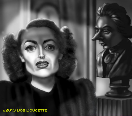 Cartoon: Mildred Pierce (medium) by tobo tagged joan,crawford