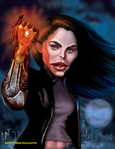 Cartoon: Witchblade (medium) by tobo tagged witchblade