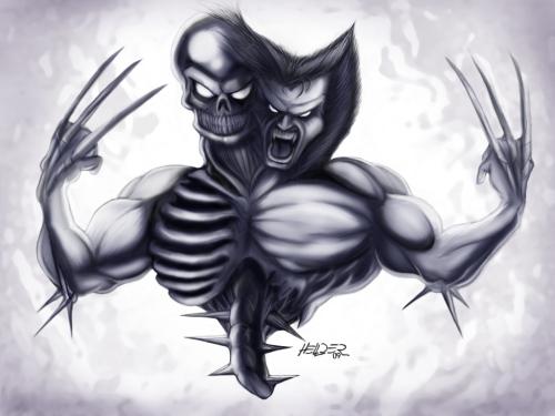 Cartoon: Wolverine (medium) by Hellder Gonzales tagged comic,wolverine