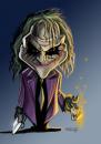 Cartoon: Joker (small) by Hellder Gonzales tagged joker,batman,cartoon,caricature,speed,painting,animated