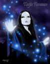 Cartoon: Tarja Turunen is a immortal (small) by Hellder Gonzales tagged tarja,turunen,nightwish,phantom,fantasy,immortal,soul