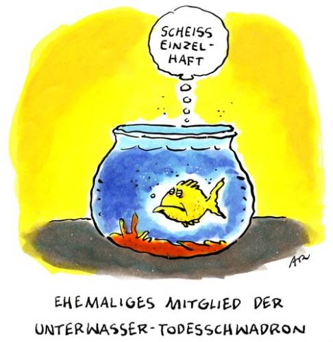 Cartoon: Mitglied (medium) by ari tagged fisch,wasser,fish,water