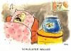Cartoon: Wecker (small) by ari tagged blub schlaf bett traum wecker fisch haustier nacht ruhe erwachen