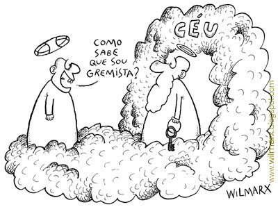 Cartoon: Gremista (medium) by Wilmarx tagged futebol,sports