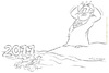 Cartoon: 2011 (small) by Wilmarx tagged 2011,new,year